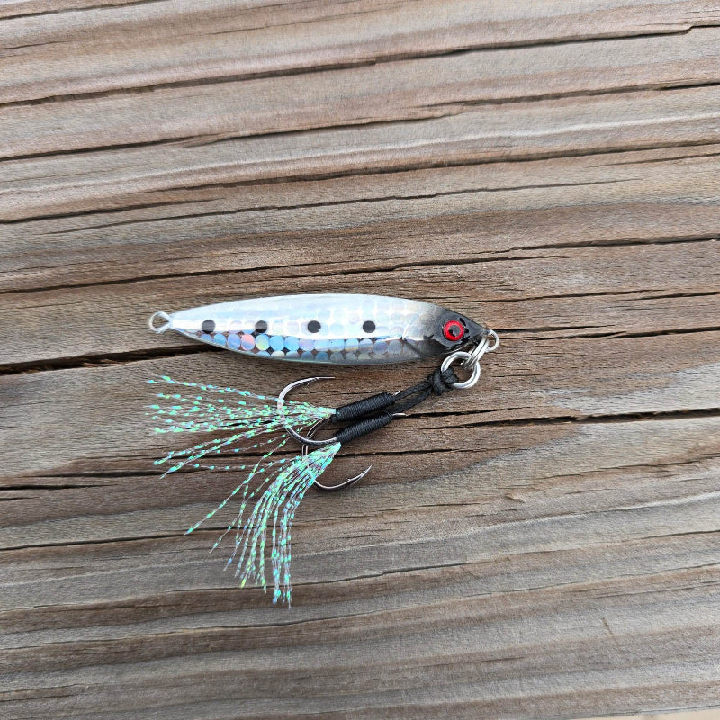 Load image into Gallery viewer, Mercenary Micro Slow Pitch Jig – 4-Pack – 10g &amp; 15g
