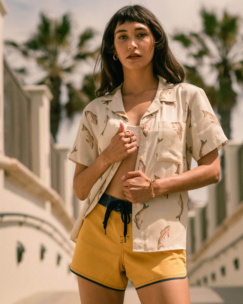 Load image into Gallery viewer, Tencel Camp Shirt
