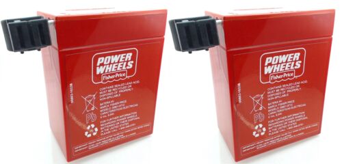Load image into Gallery viewer, Super 6 Volt Red Battery for Power Wheels - Pack of 2

