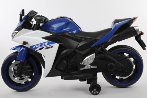 Super R3 Kids Electric Ride-On Bike with LED Lights - 12V Battery Powered Toy