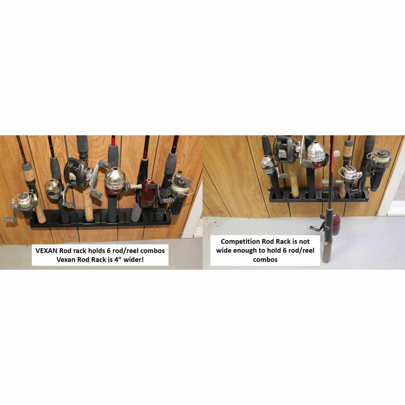 Load image into Gallery viewer, Super 6 Fishing Rod Rack
