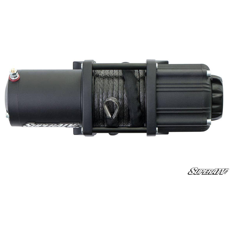 Load image into Gallery viewer, SuperATV 2500 LB. UTV/ATV Winch (With Wireless Remote &amp; Synthetic Rope)
