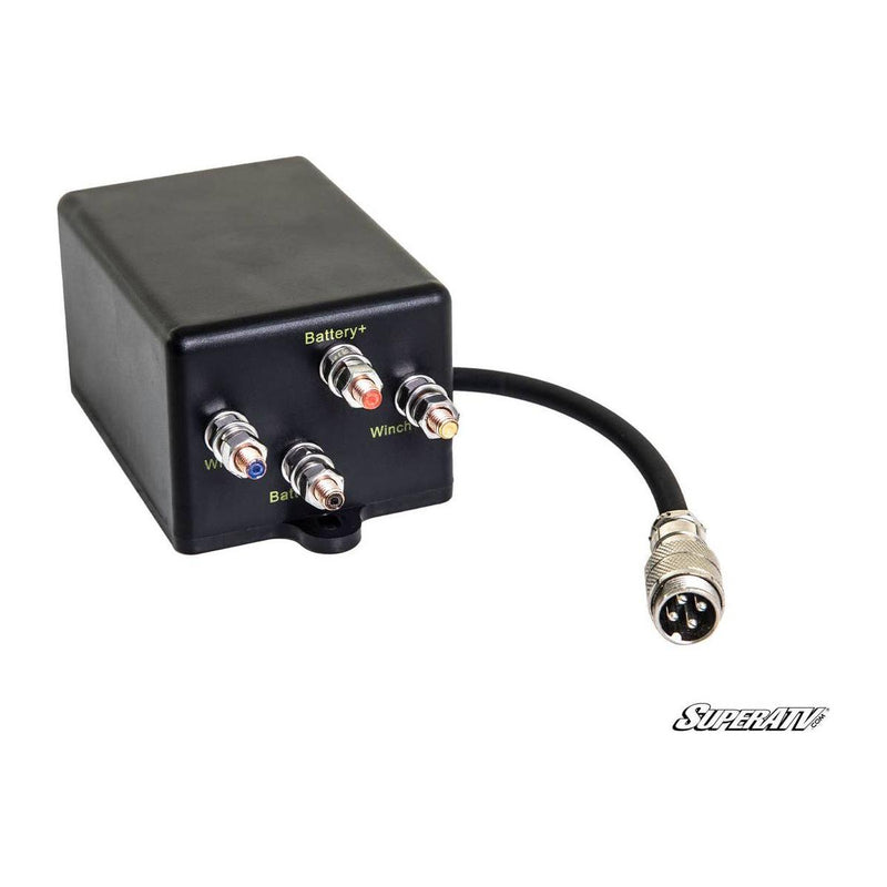 Load image into Gallery viewer, SuperATV 3500 LB UTV/ATV Winch With Wireless Remote &amp; Synthetic Rope
