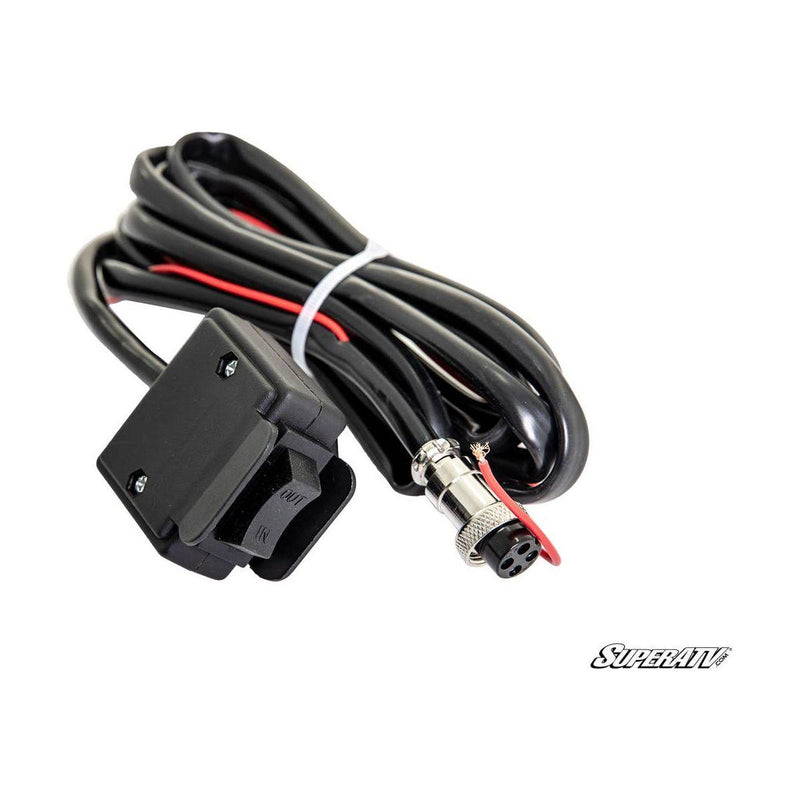 Load image into Gallery viewer, SuperATV 3500 LB UTV/ATV Winch With Wireless Remote &amp; Synthetic Rope
