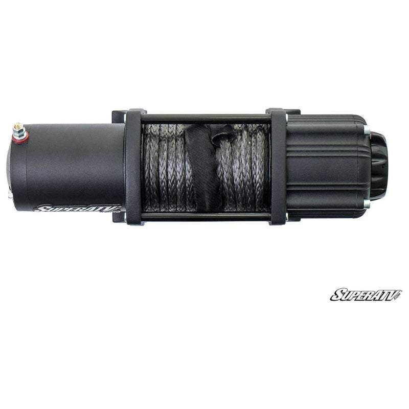 Load image into Gallery viewer, SuperATV 4500 LB UTV/ATV Winch with Wireless Remote and Synthetic Rope
