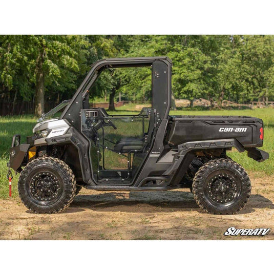 SuperATV 2017+ Can-Am Defender Convertible Cab Enclosure Doors