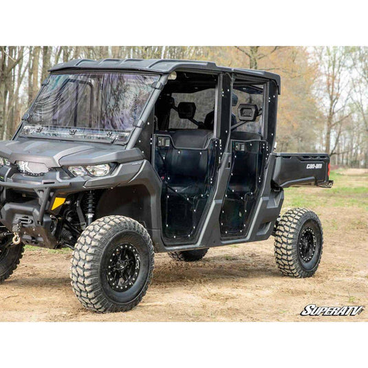 SuperATV 2017+ Can-Am Defender MAX Convertible Cab Enclosure Doors