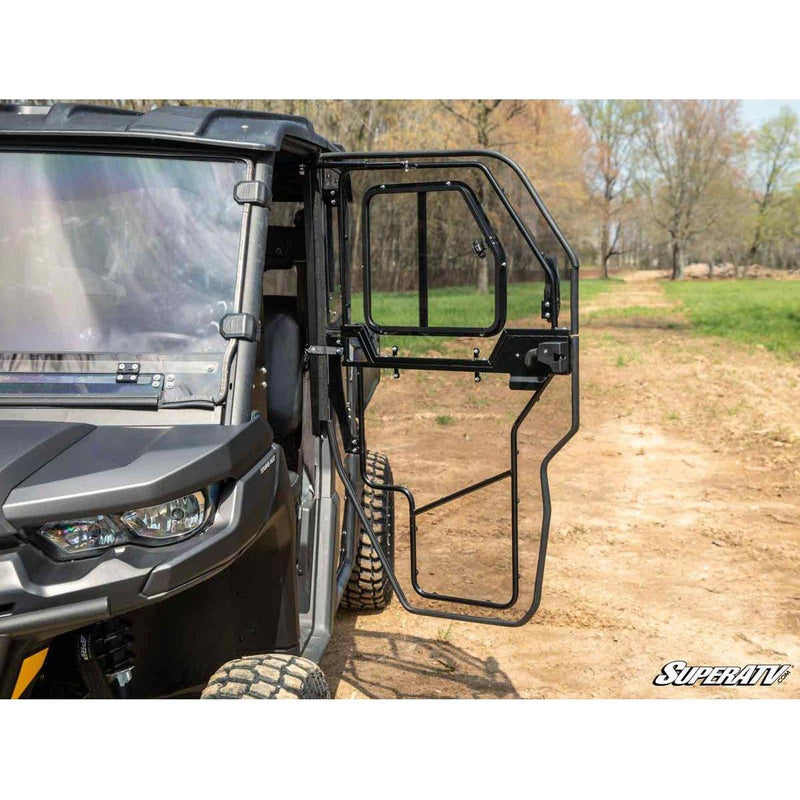 Load image into Gallery viewer, SuperATV 2017+ Can-Am Defender MAX Convertible Cab Enclosure Doors
