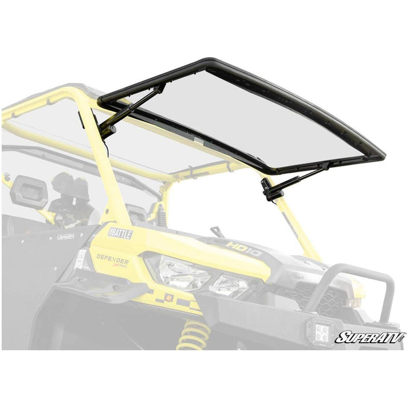 Load image into Gallery viewer, SuperATV 2016+ Can-Am Defender Maxdrive Power Flip Windshield

