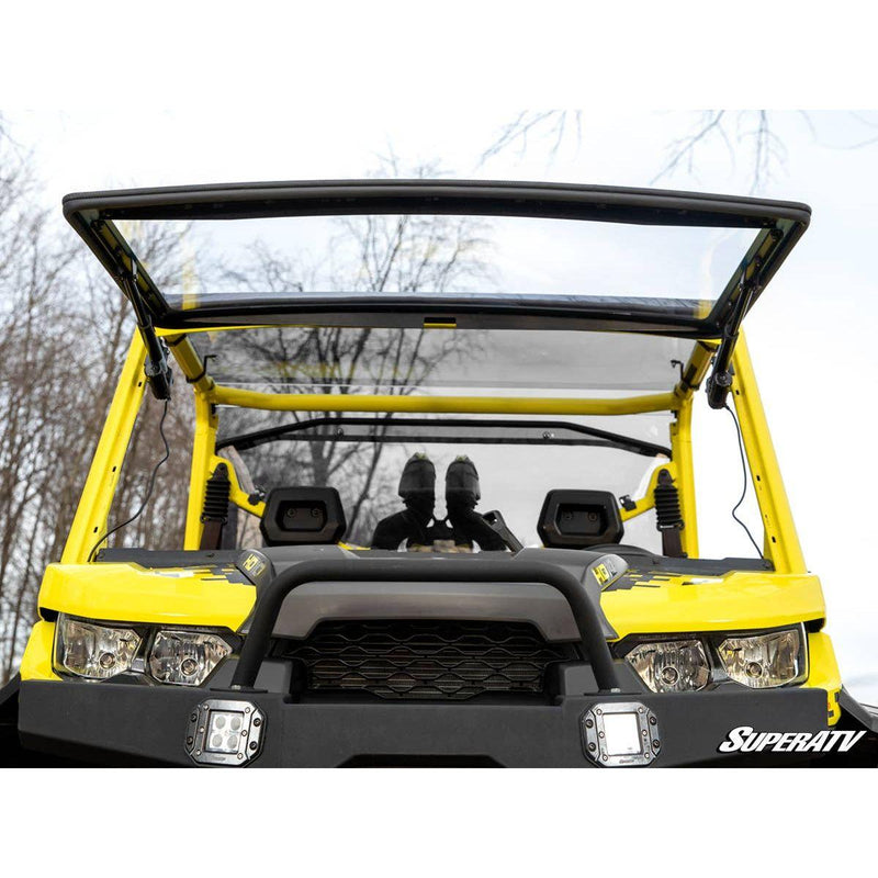 Load image into Gallery viewer, SuperATV 2016+ Can-Am Defender Maxdrive Power Flip Windshield
