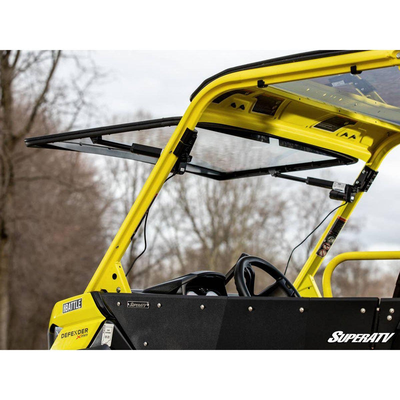 Load image into Gallery viewer, SuperATV 2016+ Can-Am Defender Maxdrive Power Flip Windshield
