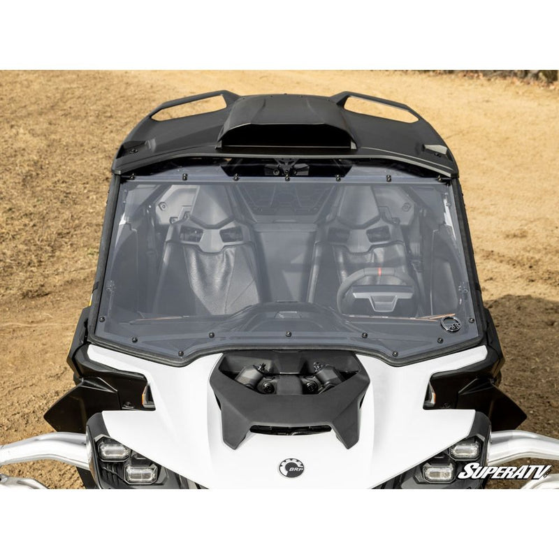 Load image into Gallery viewer, SuperATV - 2024+ Can-Am Maverick R Scratch-Resistant Full Windshield
