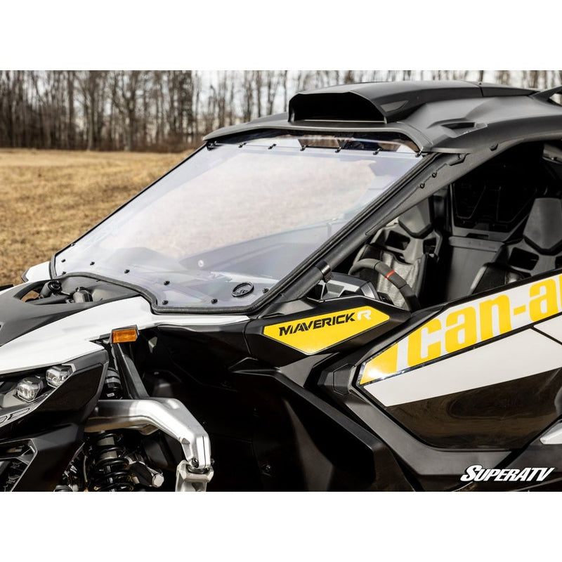 Load image into Gallery viewer, SuperATV - 2024+ Can-Am Maverick R Scratch-Resistant Full Windshield
