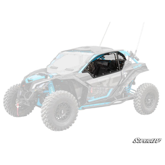 SuperATV 2017+ Can-Am Maverick X3 Hard Cab Enclosure Upper Doors