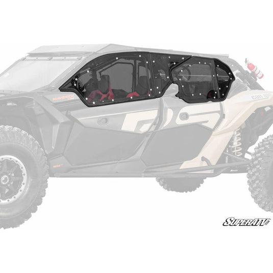 SuperATV 2017+ Can-Am Maverick X3 Max Hard Cab Enclosure Upper Doors