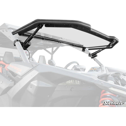 SuperATV 2017+ Can-Am Maverick X3 Maxdrive Power Flip Windshield