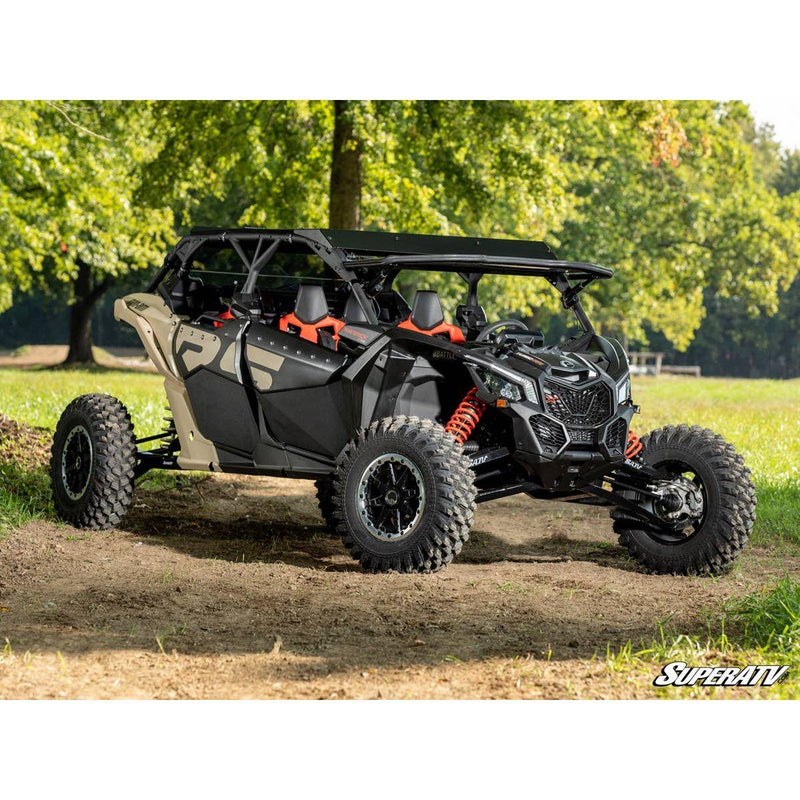 Load image into Gallery viewer, SuperATV 2017+ Can-Am Maverick X3 Maxdrive Power Flip Windshield
