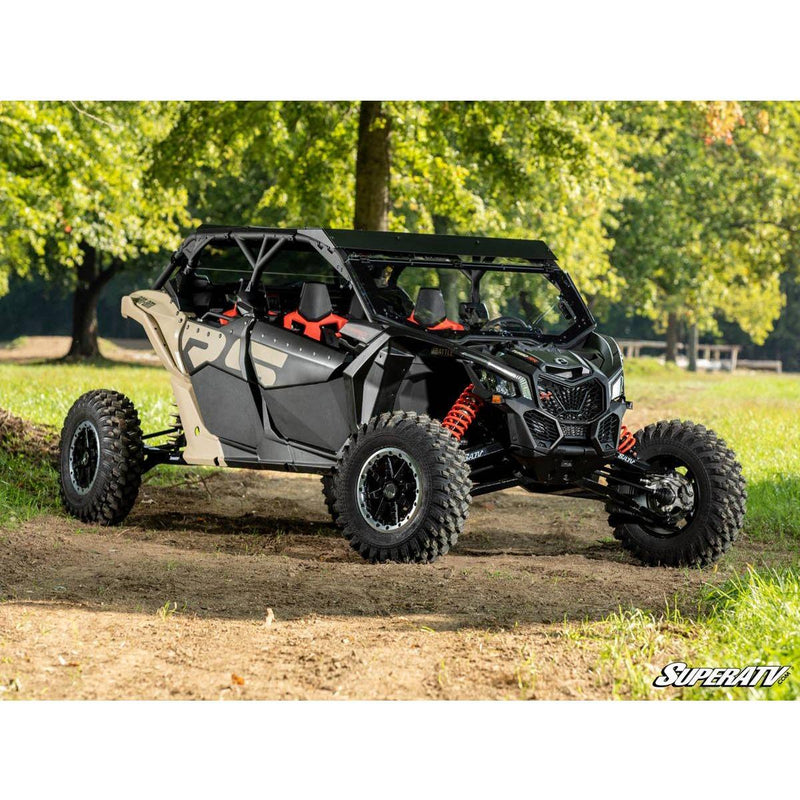 Load image into Gallery viewer, SuperATV 2017+ Can-Am Maverick X3 Maxdrive Power Flip Windshield
