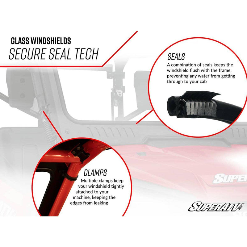 Load image into Gallery viewer, SuperATV - 2019+ Honda Talon 1000 Glass Windshield
