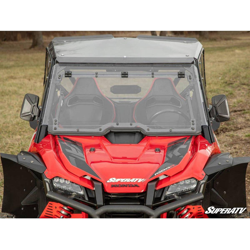 Load image into Gallery viewer, SuperATV - 2019+  Honda Talon 1000 Maxdrive Power Flip Windshield
