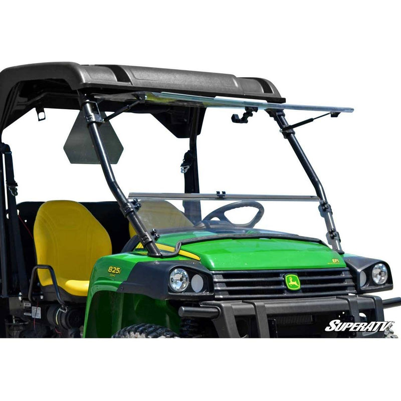 Load image into Gallery viewer, SuperATV John Deere Gator Scratch Resistant Flip Windshield
