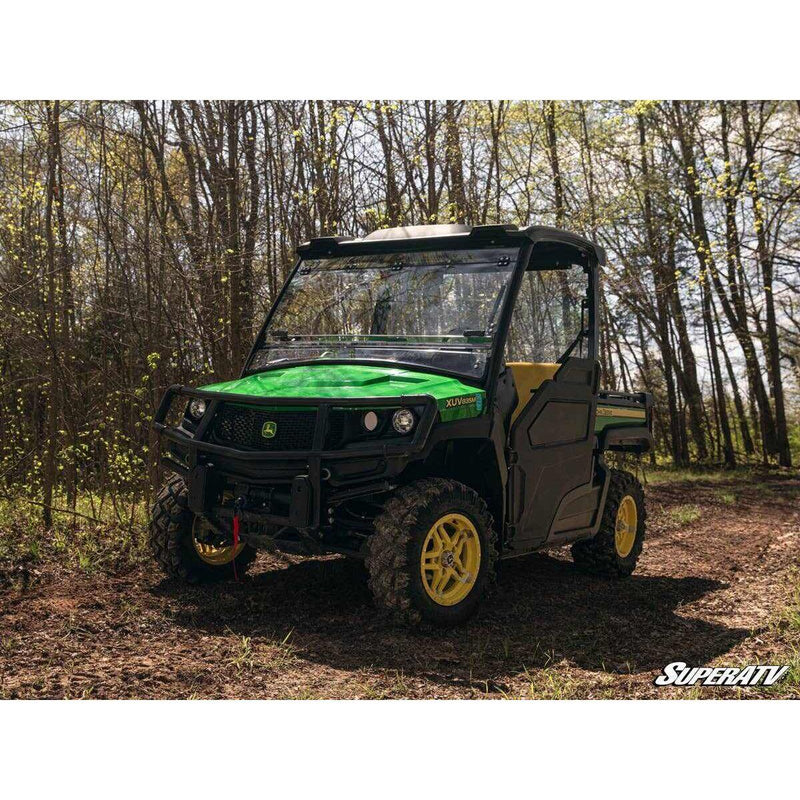 Load image into Gallery viewer, SuperATV John Deere Gator XUV 865 Scratch-Resistant Flip Windshield
