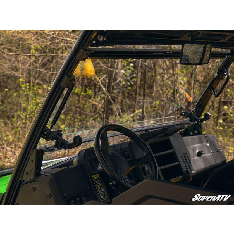 Load image into Gallery viewer, SuperATV John Deere Gator XUV 865 Scratch-Resistant Flip Windshield
