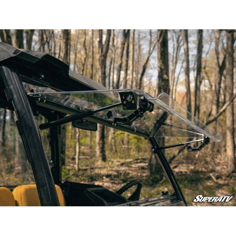 Load image into Gallery viewer, SuperATV John Deere Gator XUV 865 Scratch-Resistant Flip Windshield
