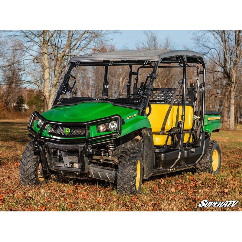 Load image into Gallery viewer, SuperATV John Deere Gator XUV590 Scratch-Resistant Flip Windshield
