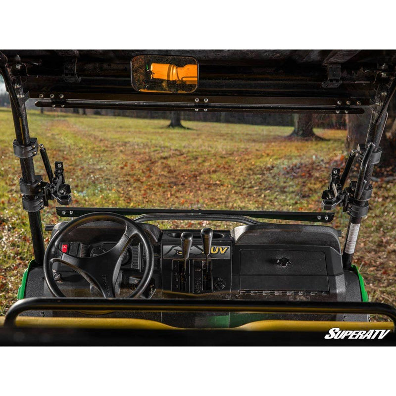 Load image into Gallery viewer, SuperATV John Deere Gator XUV590 Scratch-Resistant Flip Windshield
