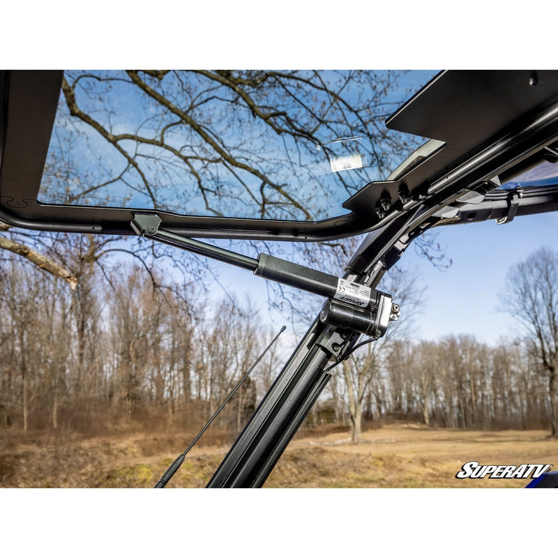 Load image into Gallery viewer, SuperATV - 2016+ Polaris General 1000 Max Drive Power Flip Glass Windshield

