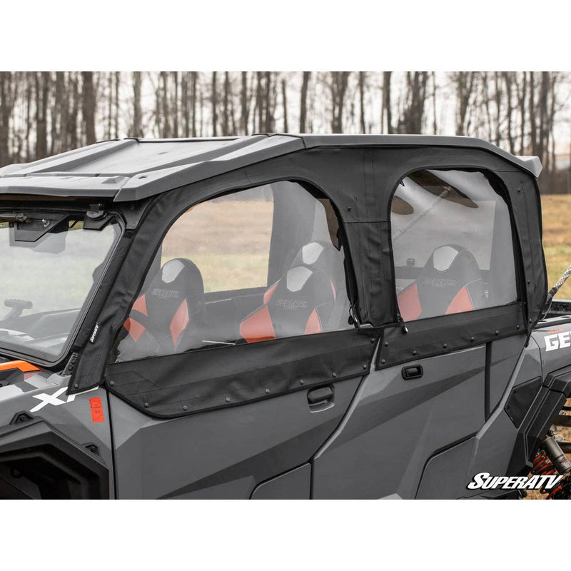 Load image into Gallery viewer, SuperATV - 2016+ Polaris General 1000 Primal Soft Cab Enclosure Upper Doors
