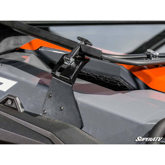 SuperATV - 2020+ Polaris General XP 1000 Flip-Down Glass Windshield