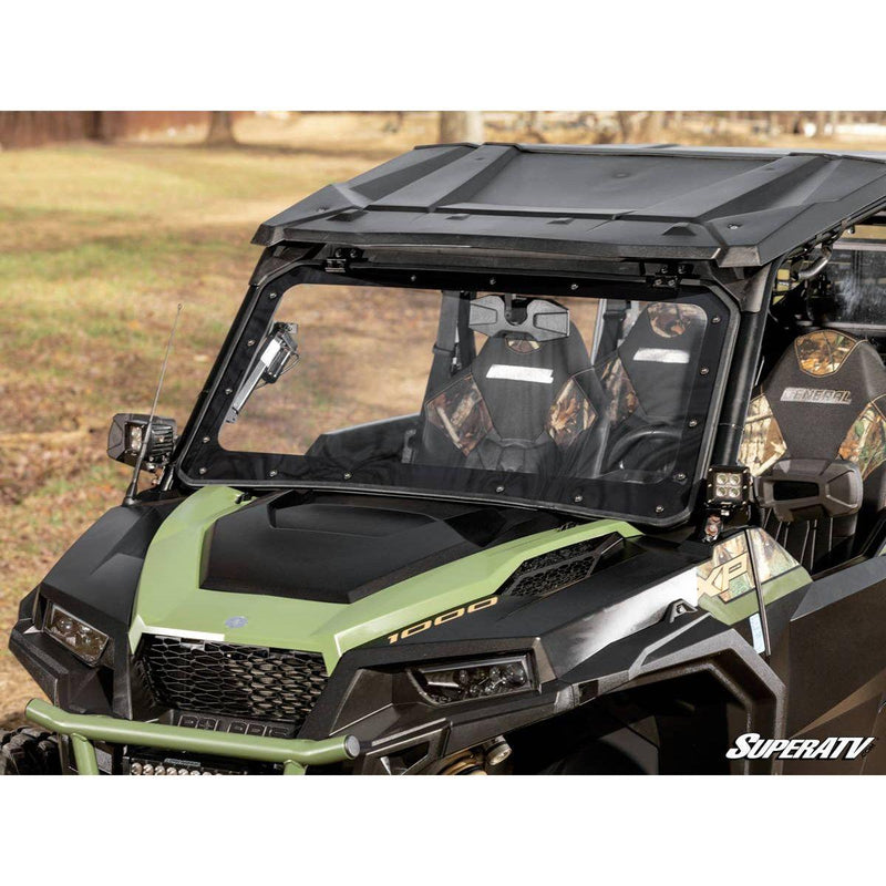 Load image into Gallery viewer, SuperATV 2020+ Polaris General XP 1000 Maxdrive Power Flip Windshield
