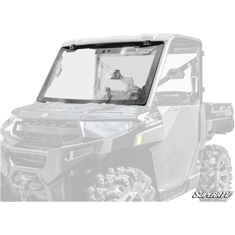 Load image into Gallery viewer, SuperATV 2020+ Polaris Ranger 1000 MaxDrive Power Flip Glass Windshield
