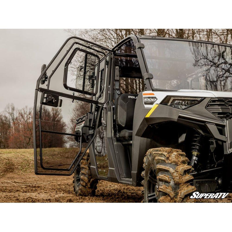 Load image into Gallery viewer, SuperATV 2020+ Polaris Ranger Crew 1000 Convertible Cab Enclosure Doors
