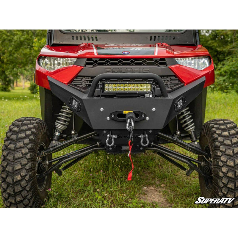 Load image into Gallery viewer, SuperATV 2019-2020 Polaris Ranger XP 1000 12,000 LB. Winch-Ready Front Bumper
