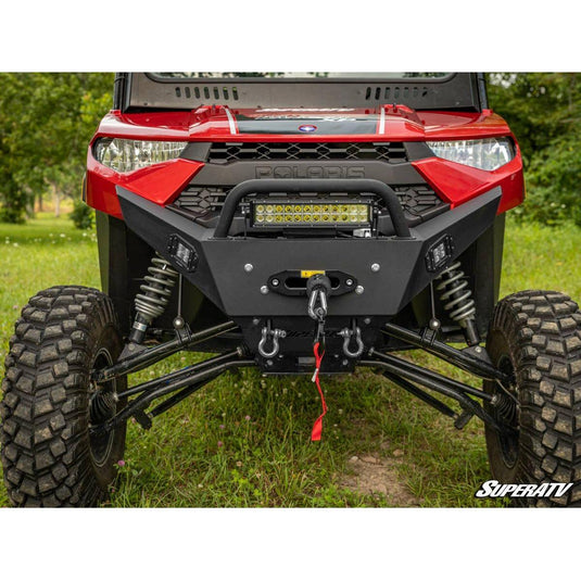 SuperATV 2019-2020 Polaris Ranger XP 1000 12,000 LB. Winch-Ready Front Bumper