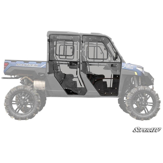 SuperATV 2019-2021 Polaris Ranger XP 1000 Crew Convertible Cab Enclosure Doors