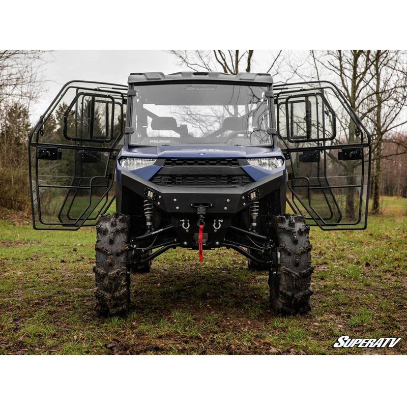 Load image into Gallery viewer, SuperATV 2019-2021 Polaris Ranger XP 1000 Crew Convertible Cab Enclosure Doors
