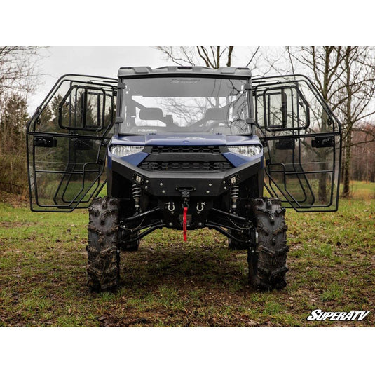 SuperATV 2019-2021 Polaris Ranger XP 1000 Crew Convertible Cab Enclosure Doors