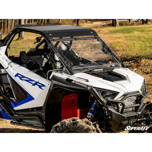 SuperATV - 2020+ Polaris RZR Pro XP Maxdrive Power Flip Windshield