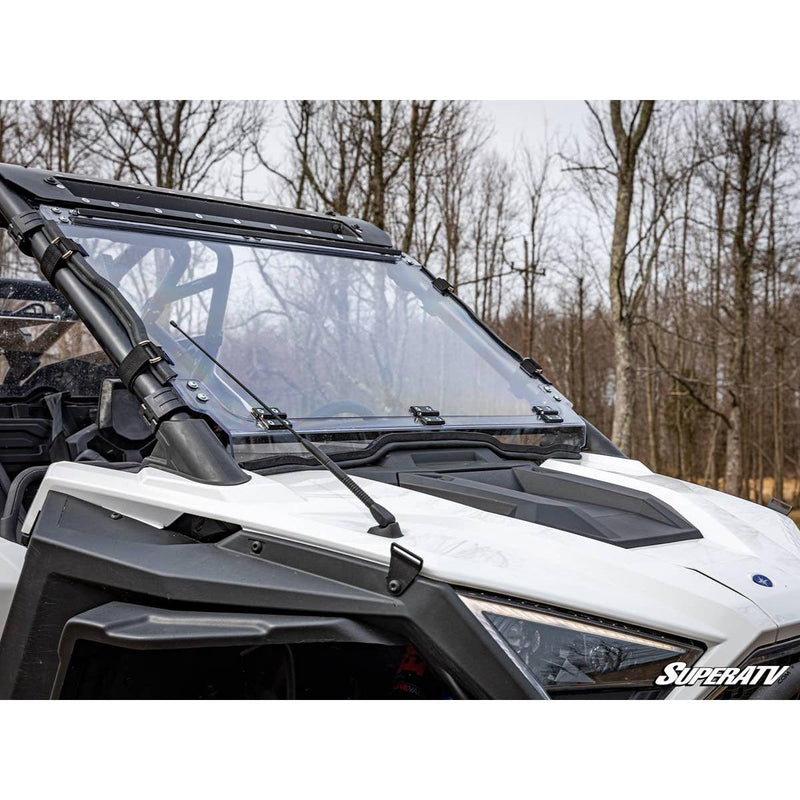 Load image into Gallery viewer, SuperATV- 2020+ Polaris RZR Pro XP Scratch Resistant Flip Down Windshield
