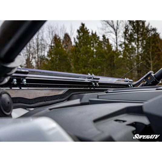 SuperATV- 2020+ Polaris RZR Pro XP Scratch Resistant Flip Down Windshield