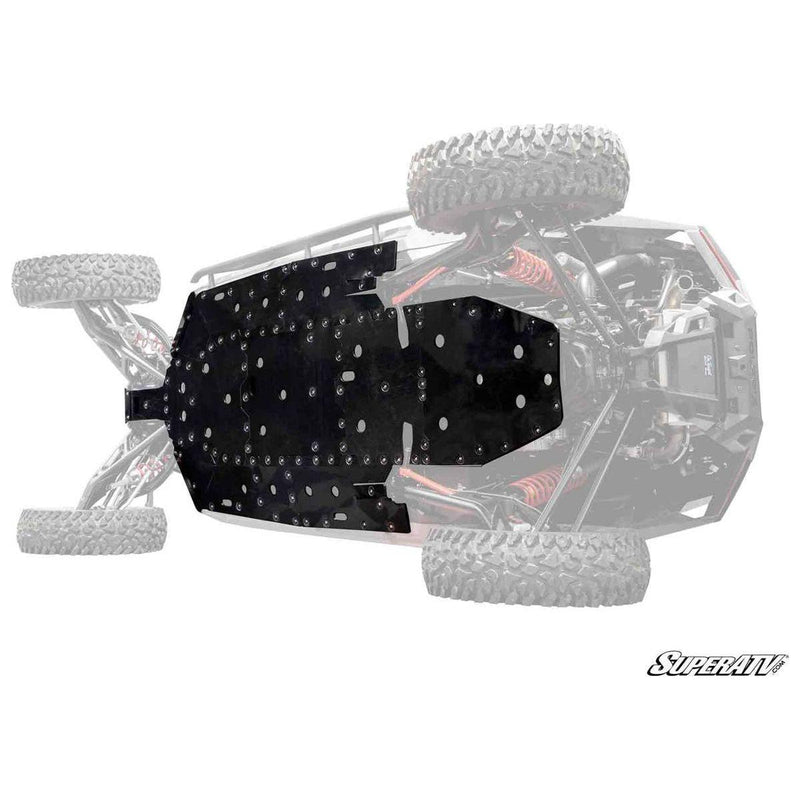 Load image into Gallery viewer, SuperATV 2022+ Polaris RZR Turbo R 4 Full Skid Plate
