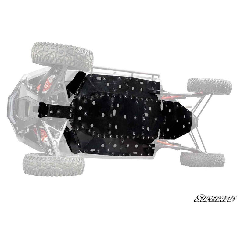 Load image into Gallery viewer, SuperATV 2022+ Polaris RZR Turbo R 4 Full Skid Plate
