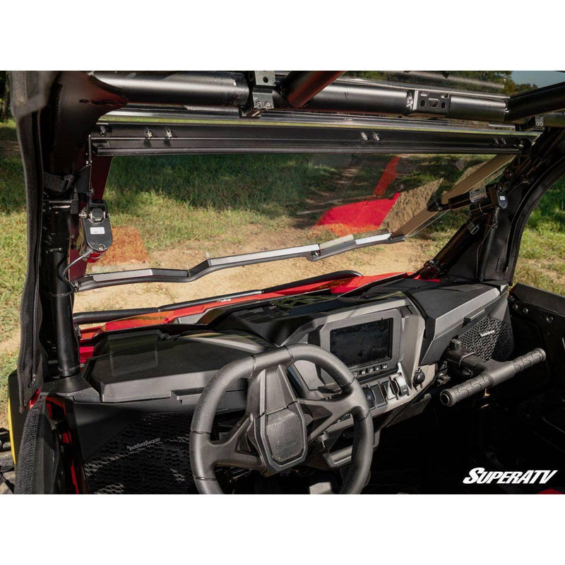 Load image into Gallery viewer, SuperATV 2024+ Polaris RZR XP Maxdrive Power Flip Windshield
