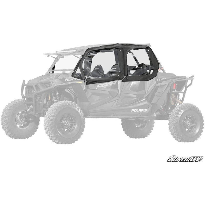 Load image into Gallery viewer, SuperATV - 2014-2023 Polaris RZR XP4 1000 Primal Soft Cab Enclosure Upper Doors
