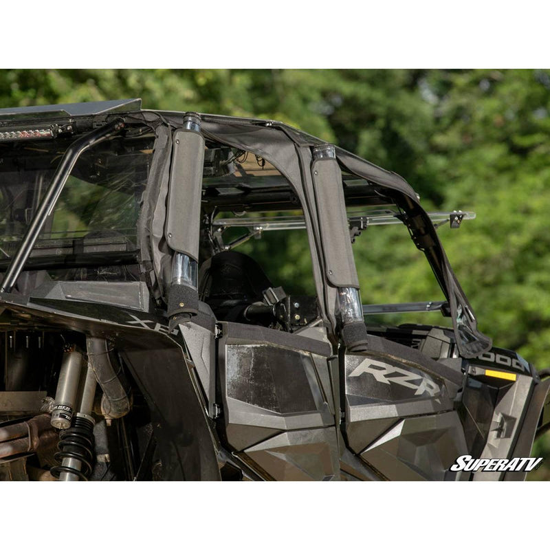 Load image into Gallery viewer, SuperATV - 2014-2023 Polaris RZR XP4 1000 Primal Soft Cab Enclosure Upper Doors
