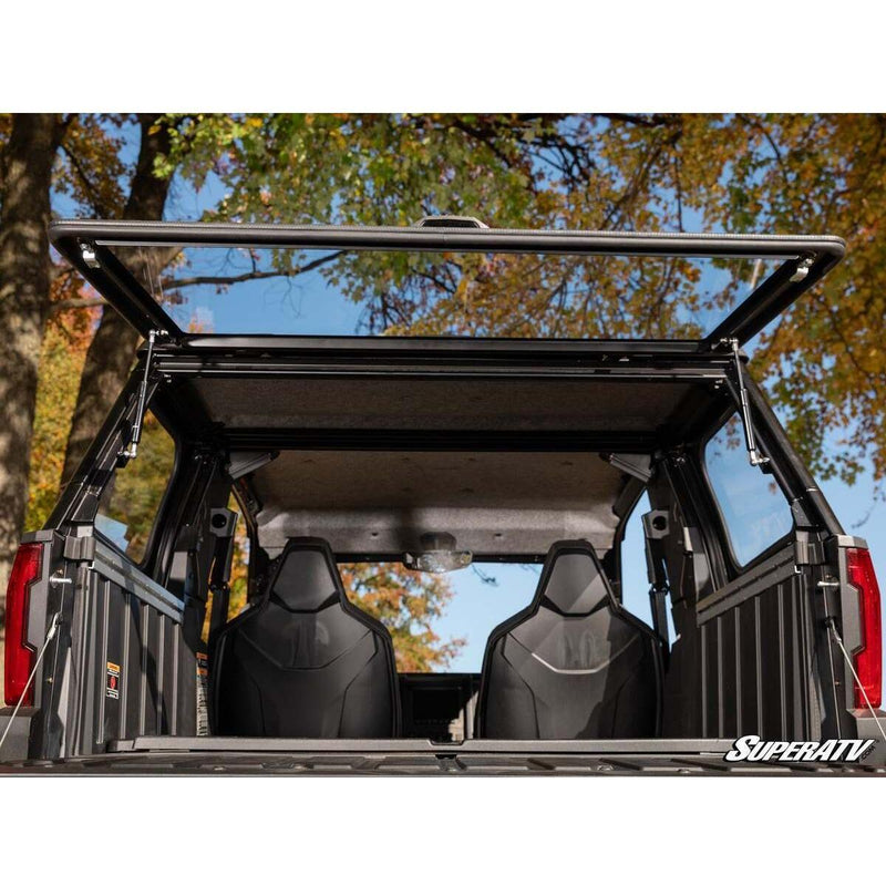 Load image into Gallery viewer, SuperATV 2024+ Polaris Xpedition ADV Rear Flip Windshield
